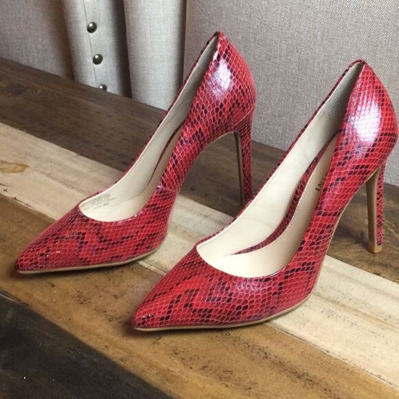 Gianni BINI Snake Skin Pumps/Stilettos - Picture 1 of 6